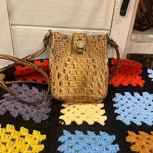 Brahmin Tan Crossbody Bag